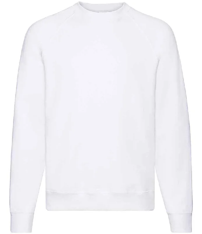 Festival SweatshirtsFruit of the Loom Classic Raglan Sweatshirt | White