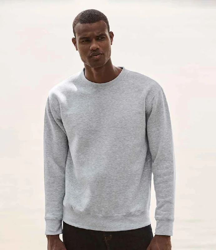 Sequined HoodiesFruit of the Loom Premium Drop Shoulder Sweatshirt | Heather Grey