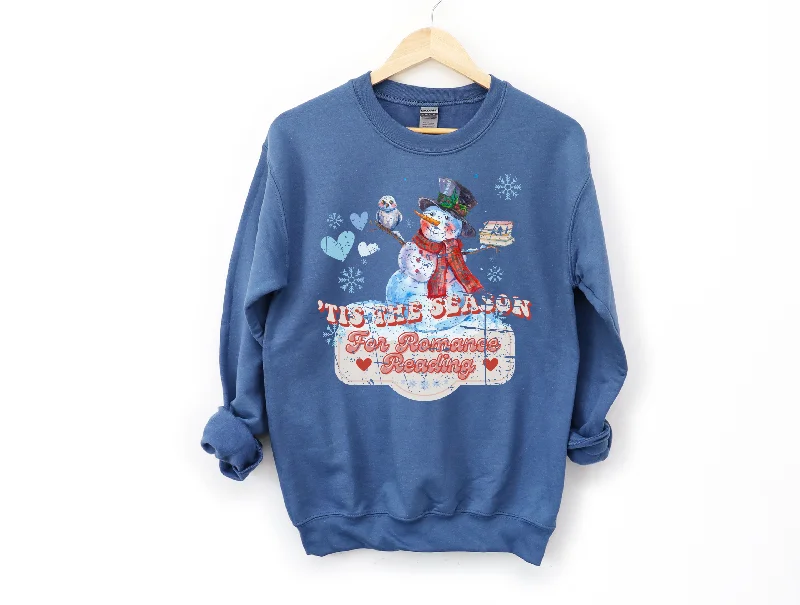 Thermal Hoodiestis the season for romance reading sweatshirt