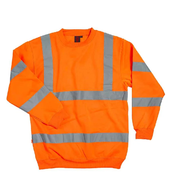 Travel SweatshirtsWarrior Hi-Vis Sweatshirt | Fluorescent Orange