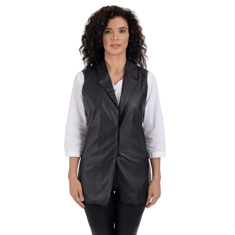 BlazerdataNine West Women's Sleeveless Blazer