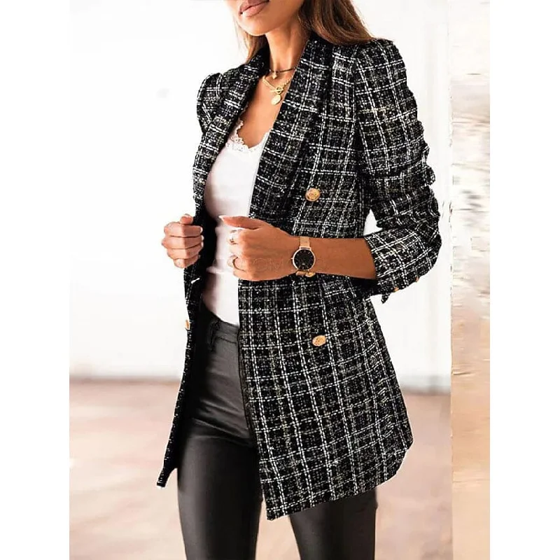 BlazercourtWomen's Blazer Casual Jacket