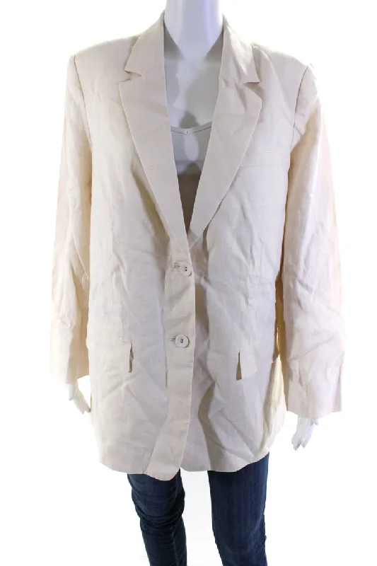 BlazerwinEverlane Womens The Linen Oversized Blazer  Canvas