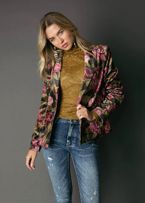 BlazerchampionLouve Blazer in Bistre Floral