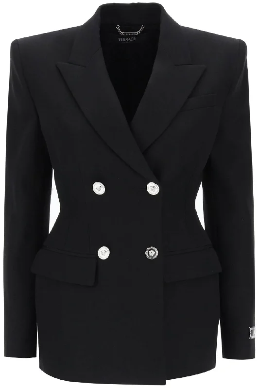 BlazerfilmVersace Women's Hourglass Double-Breasted Blazer