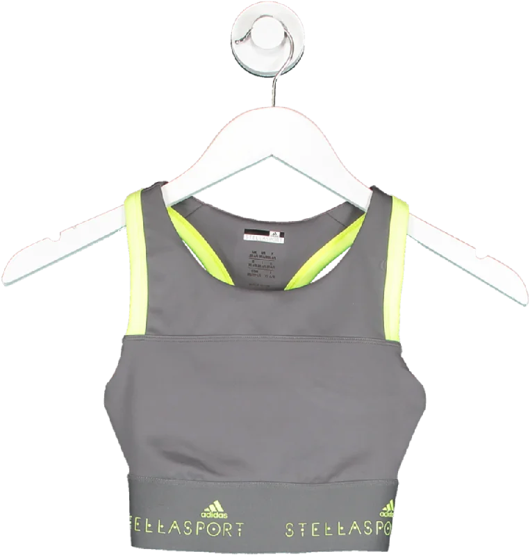 Reflective jacketAdidas by Stella Mccartney Grey X Stella Mccartney Sports Bra UK XXS