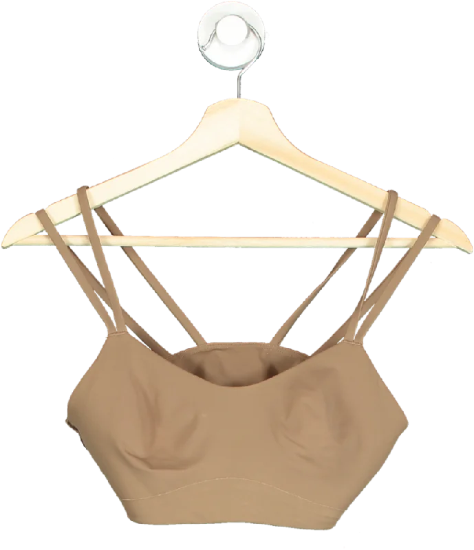 Cycling teeLululemon Brown Double Strap Sports Bra