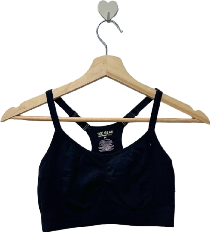 Thermal jacketTek Gear Black Sports Bra Medium