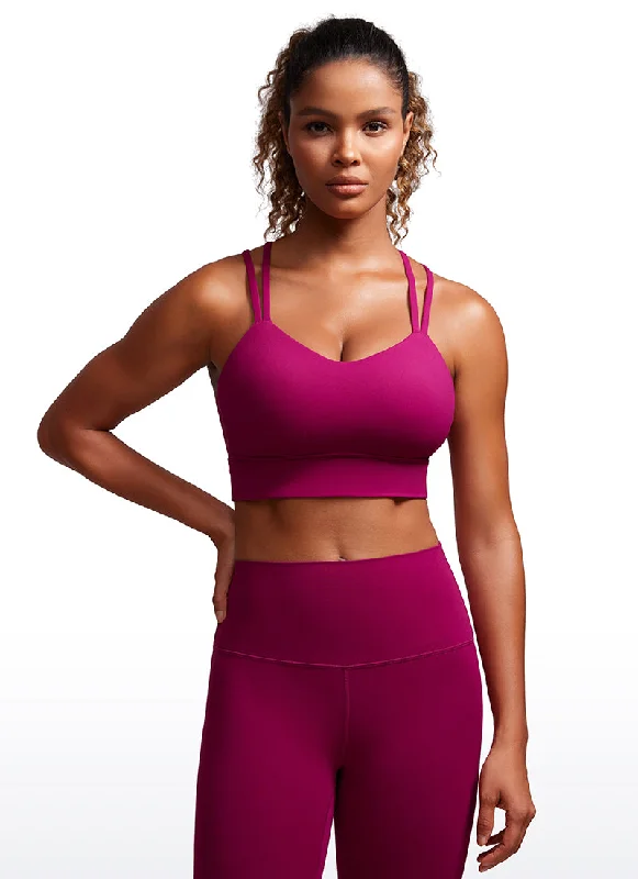 Performance hoodieButterluxe Molded Cups Sports Bra Criss Cross